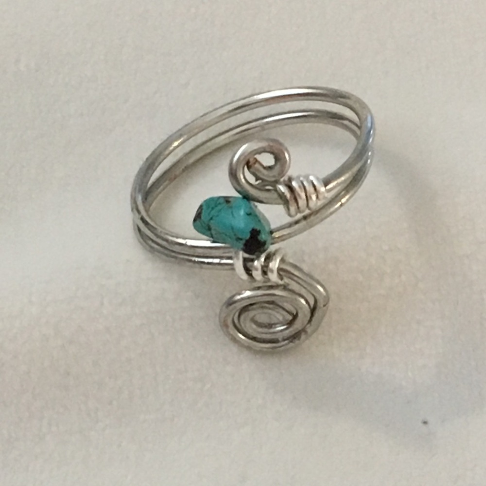 Handmade wire wrapped ring.๐ - Picture 5 of 8